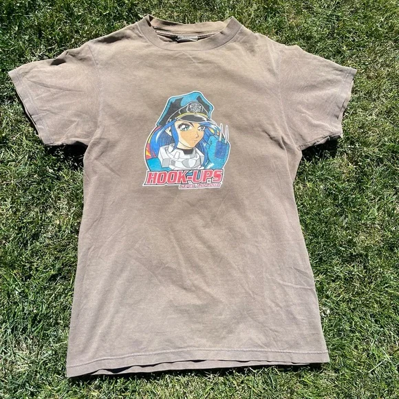 90s hookups skate tshirt 🤎🛹 - Picture 1 of 6